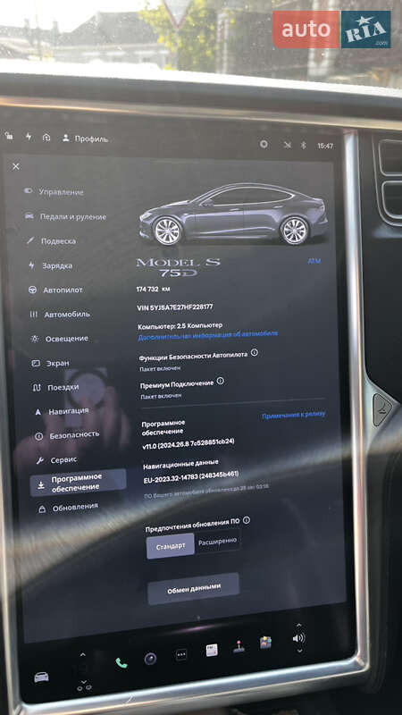 Лифтбек Tesla Model S 2017 в Костополе