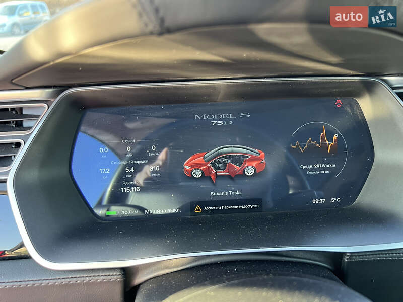 Ліфтбек Tesla Model S 2016 в Ковелі