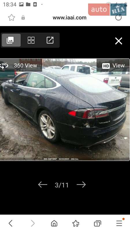 Лифтбек Tesla Model S 2015 в Павлограде