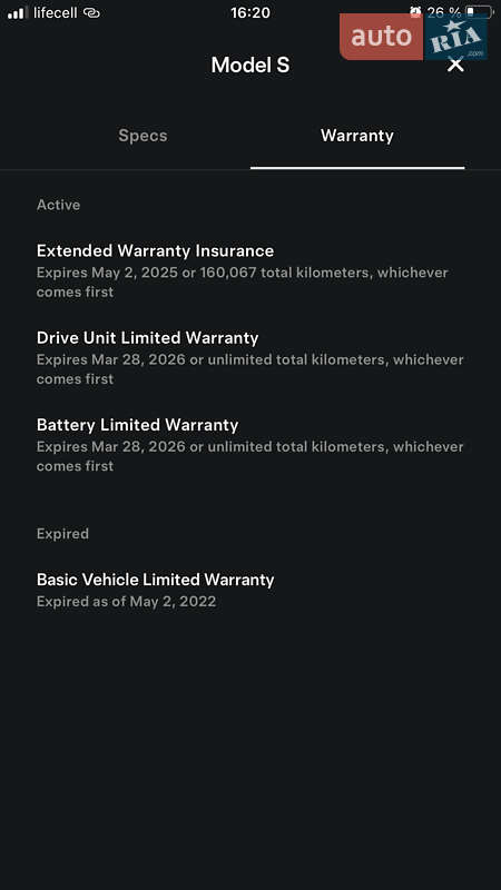 Лифтбек Tesla Model S 2018 в Одессе