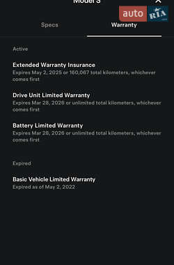 Лифтбек Tesla Model S 2018 в 