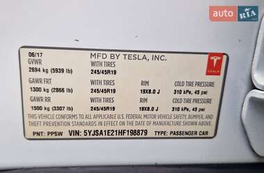 Ліфтбек Tesla Model S 2017 в 