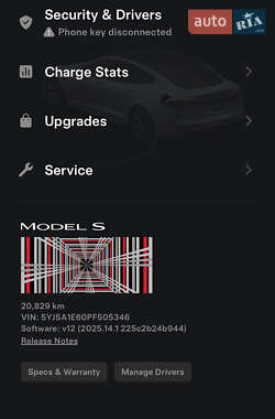 Ліфтбек Tesla Model S 2023 в 