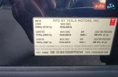 Лифтбек Tesla Model S 2013 в 