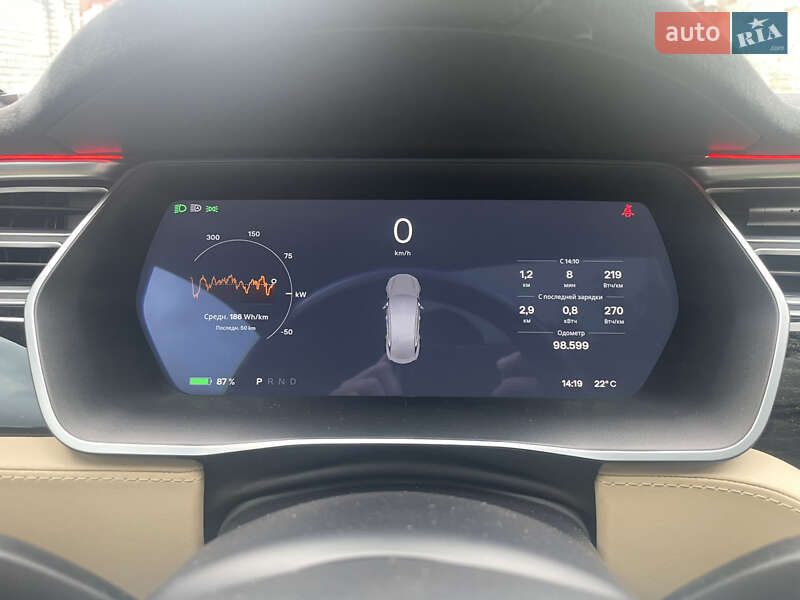 Лифтбек Tesla Model S 2016 в Киеве