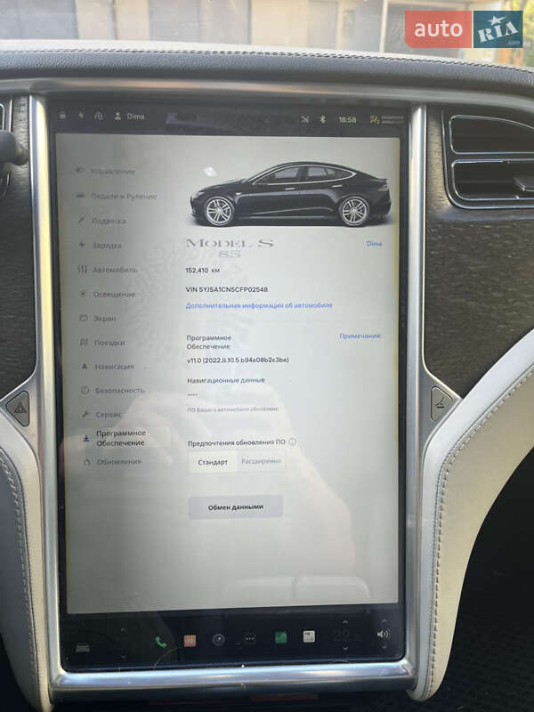 Ліфтбек Tesla Model S 2012 в Одесі