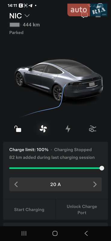 Ліфтбек Tesla Model S 2014 в Тернополі