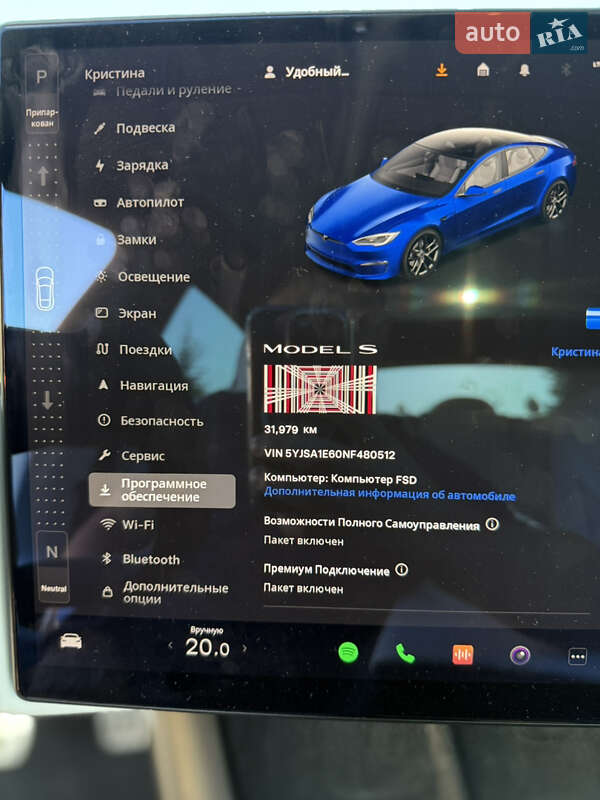 Ліфтбек Tesla Model S 2022 в Одесі