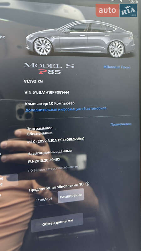 Ліфтбек Tesla Model S 2015 в Одесі