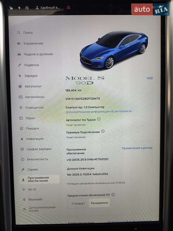 Лифтбек Tesla Model S 2016 в Киеве