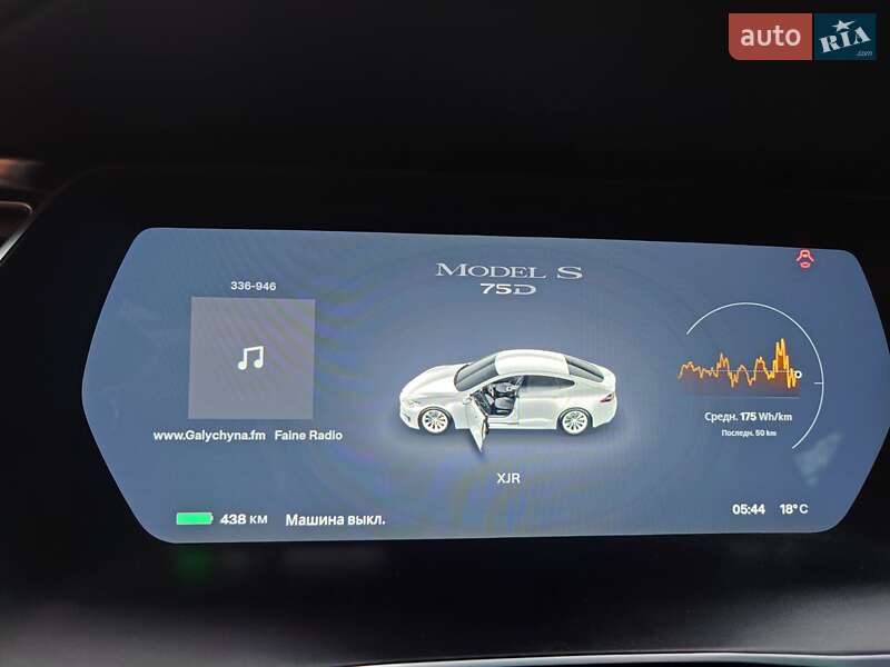 Лифтбек Tesla Model S 2016 в Луцке