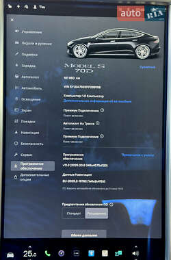Лифтбек Tesla Model S 2015 в 