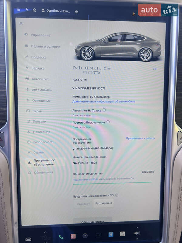 Лифтбек Tesla Model S 2015 в Ровно