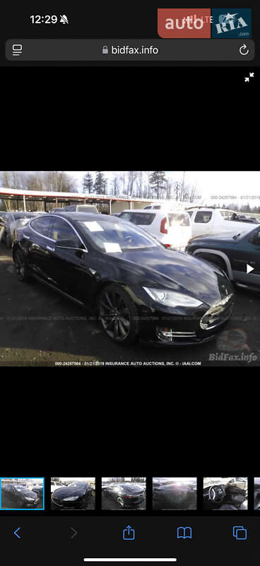 Ліфтбек Tesla Model S 2013 в Дніпрі