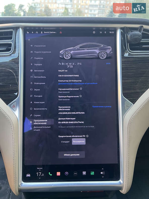 Лифтбек Tesla Model S 2017 в Кривом Роге