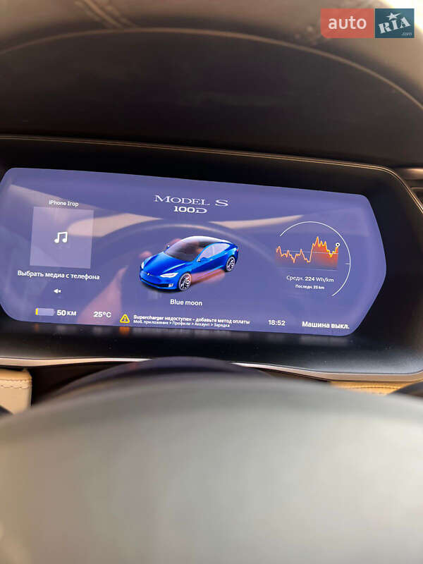 Ліфтбек Tesla Model S 2018 в Чернівцях