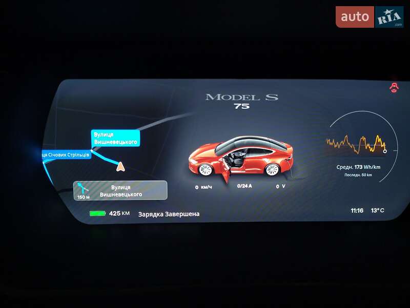 Лифтбек Tesla Model S 2017 в Тернополе