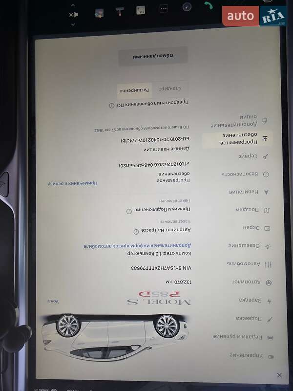 Ліфтбек Tesla Model S 2015 в Львові