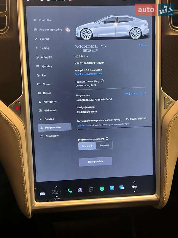 Ліфтбек Tesla Model S 2015 в Києві