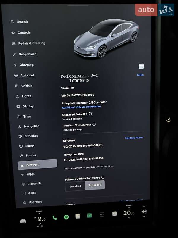 Ліфтбек Tesla Model S 2018 в Києві