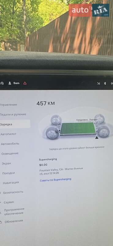 Ліфтбек Tesla Model S 2015 в Києві