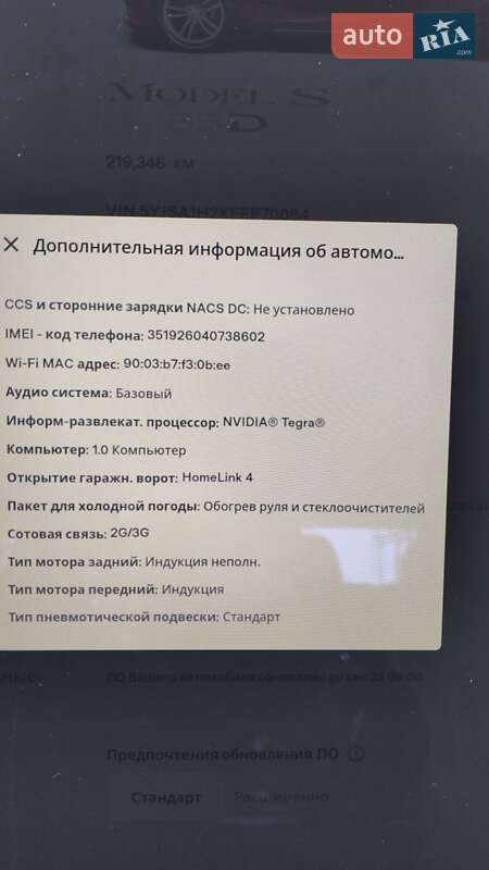 Лифтбек Tesla Model S 2015 в Львове