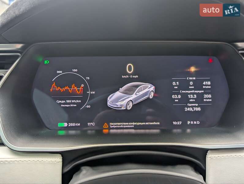 Ліфтбек Tesla Model S 2016 в Києві