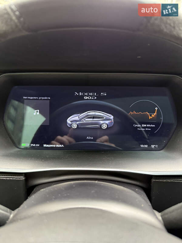 Ліфтбек Tesla Model S 2016 в Києві