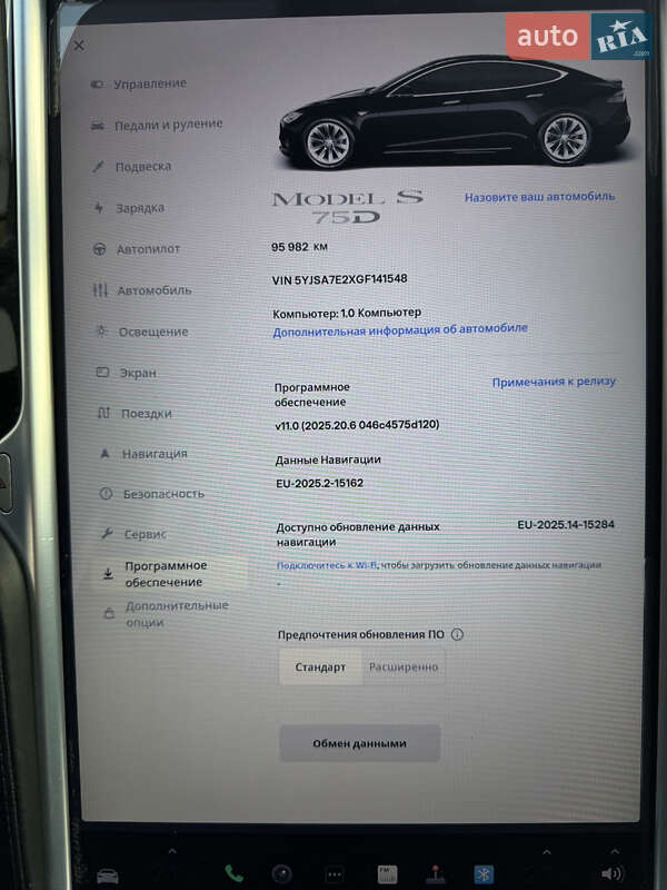 Ліфтбек Tesla Model S 2016 в Вінниці фото 18 Ліфтбек Tesla Model S 2016 в Вінниці