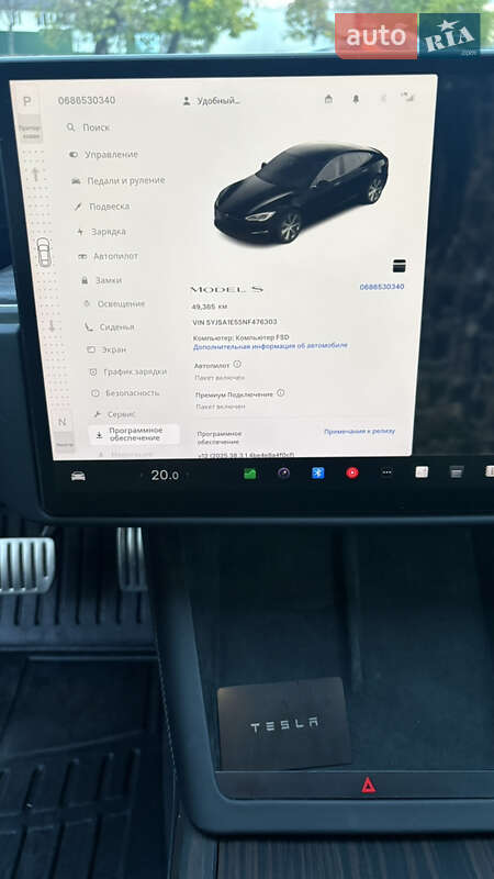 Лифтбек Tesla Model S 2022 в Белой Церкви