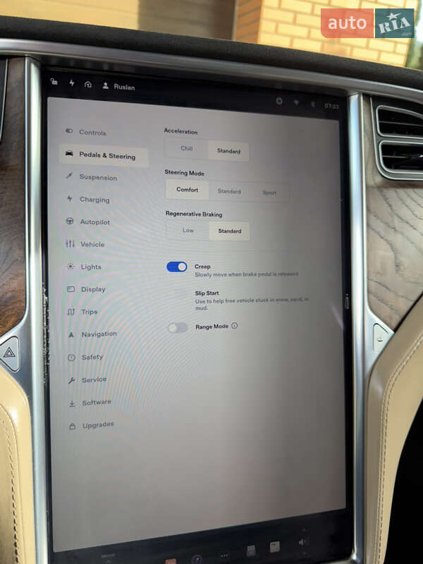 Ліфтбек Tesla Model S 2016 в Білій Церкві