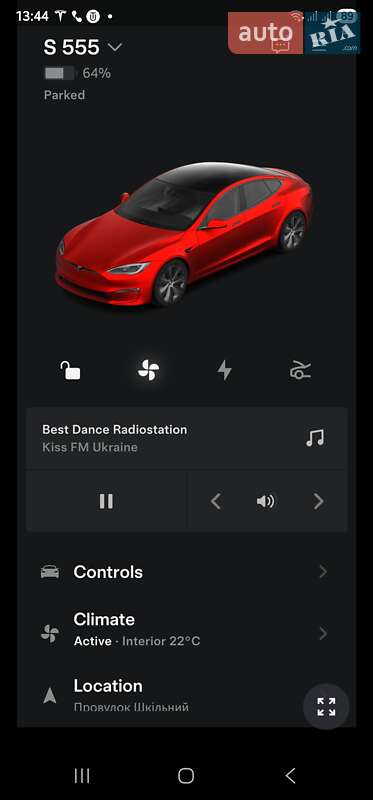 Ліфтбек Tesla Model S 2022 в Черкасах