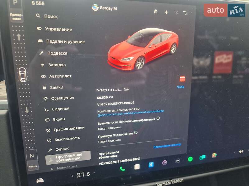 Ліфтбек Tesla Model S 2022 в Черкасах