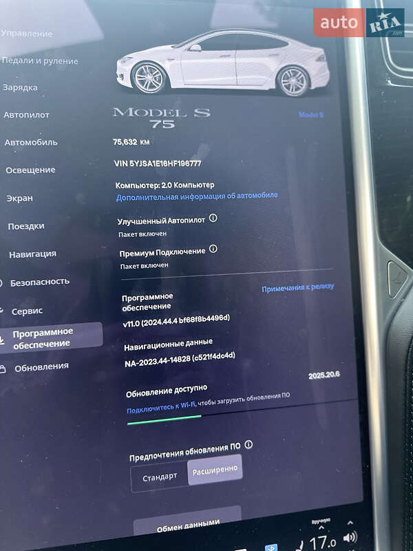 Ліфтбек Tesla Model S 2017 в Житомирі фото 15 Ліфтбек Tesla Model S 2017 в Житомирі