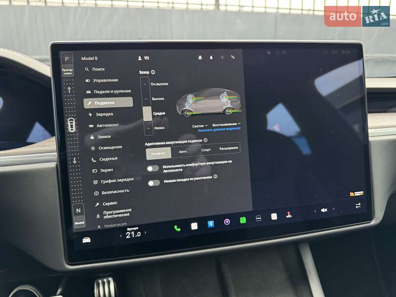 Ліфтбек Tesla Model S 2021 в Києві фото 16 Ліфтбек Tesla Model S 2021 в Києві