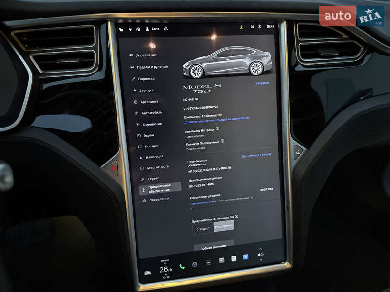 Лифтбек Tesla Model S 2016 в Луцке фото 58 Лифтбек Tesla Model S 2016 в Луцке