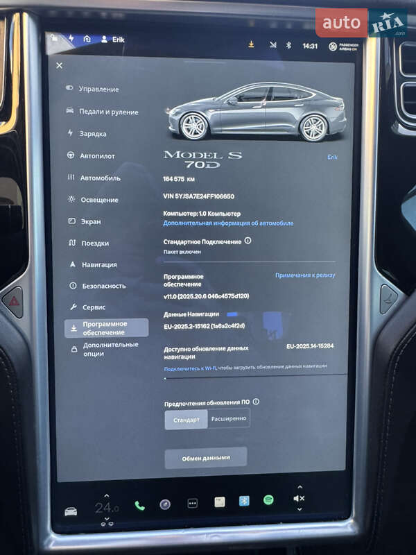 Ліфтбек Tesla Model S 2015 в Рівному