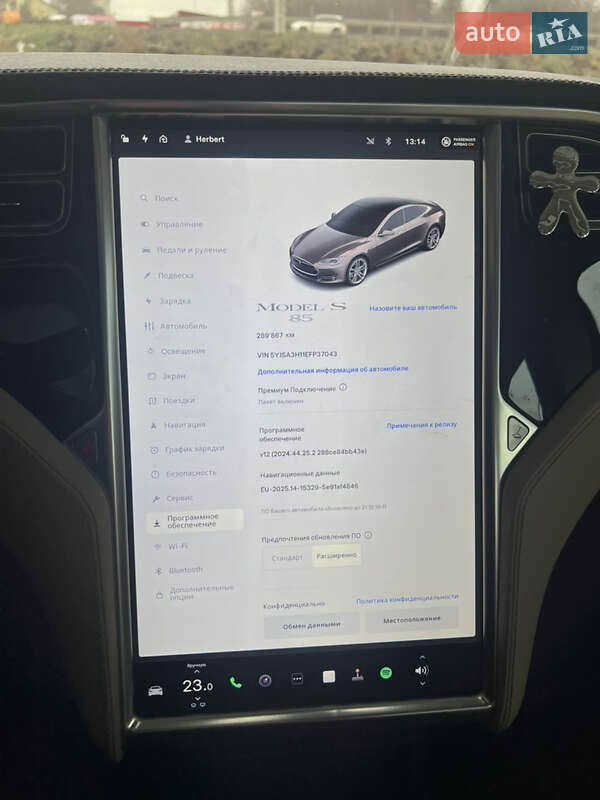 Лифтбек Tesla Model S 2014 в Львове