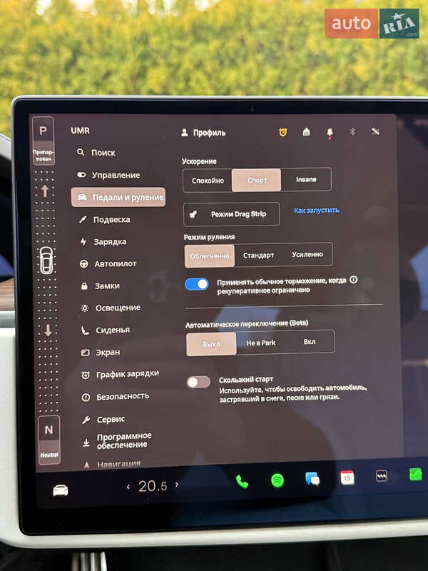 Ліфтбек Tesla Model S 2023 в Стрию