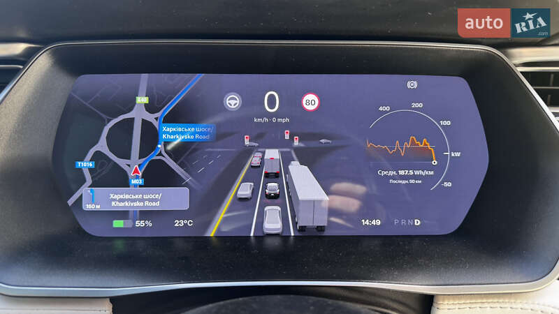 Лифтбек Tesla Model S 2017 в Черкассах