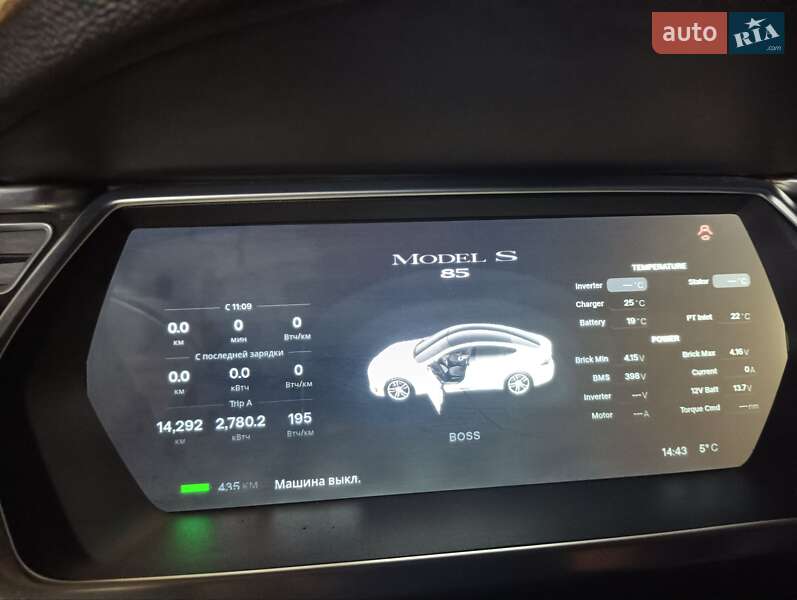 Лифтбек Tesla Model S 2014 в Днепре фото 11 Лифтбек Tesla Model S 2014 в Днепре