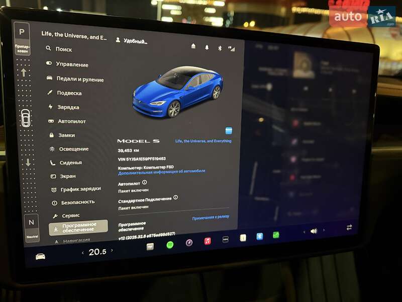 Лифтбек Tesla Model S 2023 в Одессе фото 12 Лифтбек Tesla Model S 2023 в Одессе