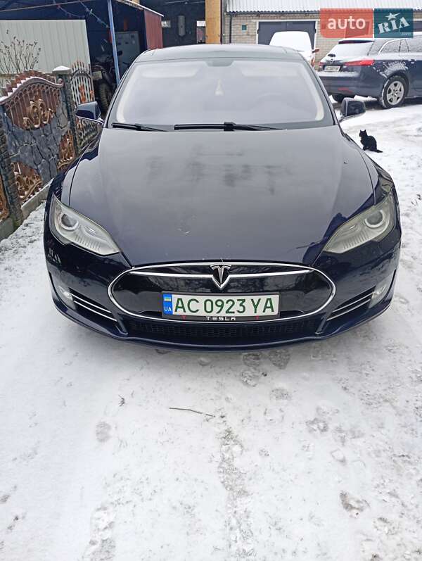 2013 Tesla Model S, VIN 5YJSA1CP3DFP26818:plate — фото 1 (autoria)