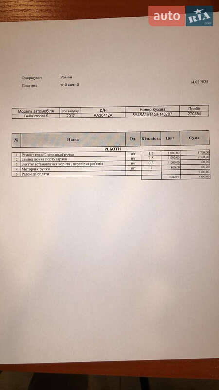 Лифтбек Tesla Model S 2016 в Погребище фото 29 Лифтбек Tesla Model S 2016 в Погребище