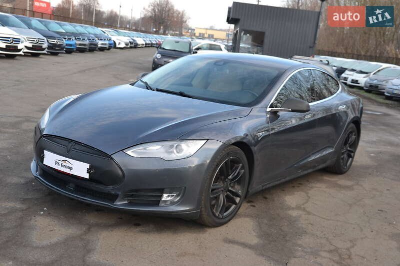 2015 Tesla Model-S, VIN 5YJSA7H21FFP72019:plate — фото 1 (autoria)