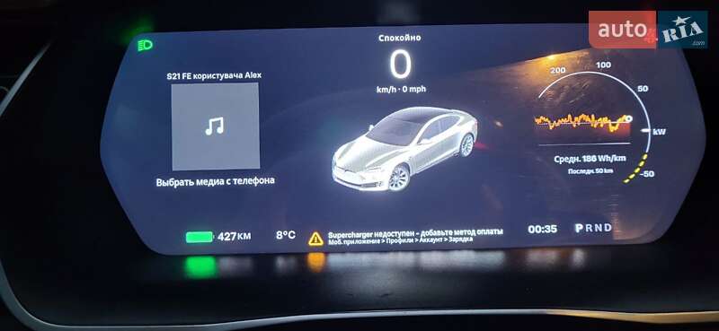 Ліфтбек Tesla Model S 2017 в Житомирі