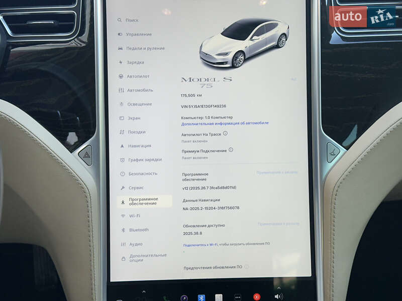 Ліфтбек Tesla Model S 2016 в Львові фото 15 Ліфтбек Tesla Model S 2016 в Львові