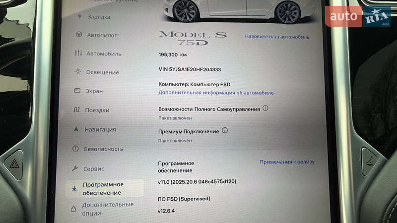 Лифтбек Tesla Model S 2017 в Луцке фото 53 Лифтбек Tesla Model S 2017 в Луцке