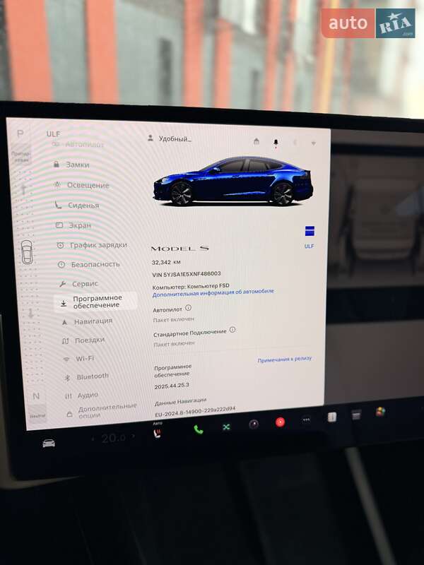 Лифтбек Tesla Model S 2022 в Виннице