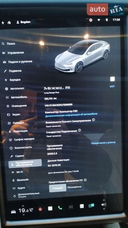 Ліфтбек Tesla Model S 2020 в Львові фото 17 Ліфтбек Tesla Model S 2020 в Львові